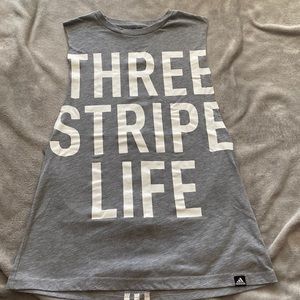Women’s Adidas muscle tee